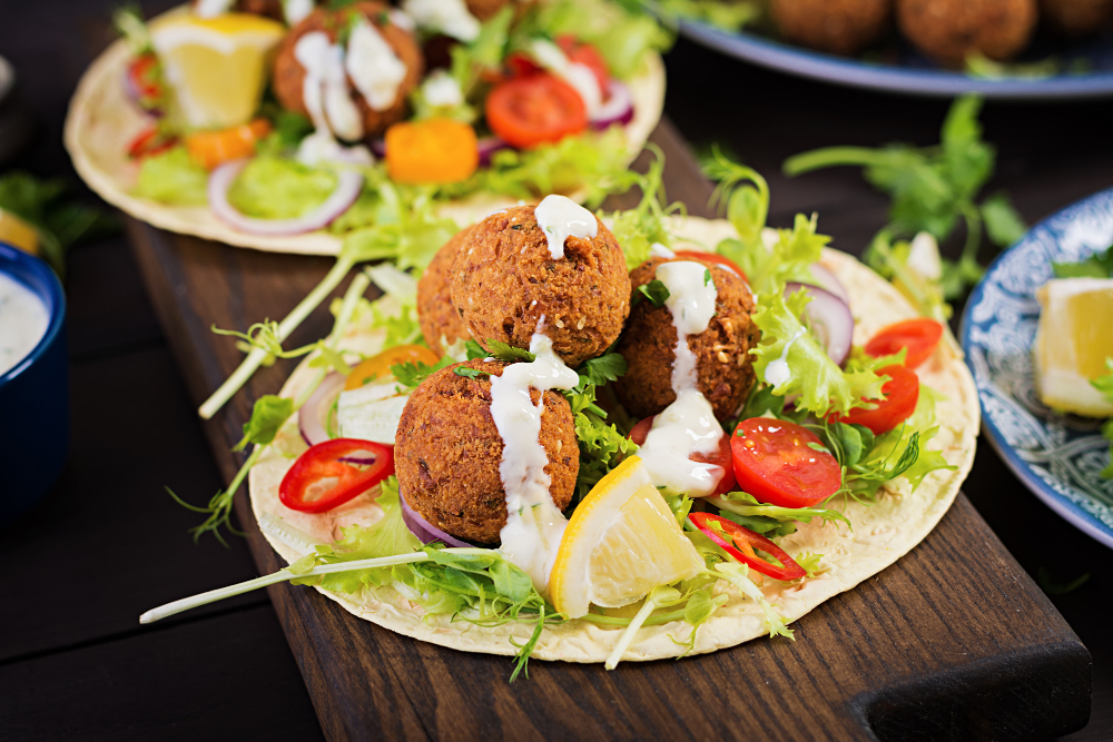 Falafel mit Pommes (A.G.C.N.)